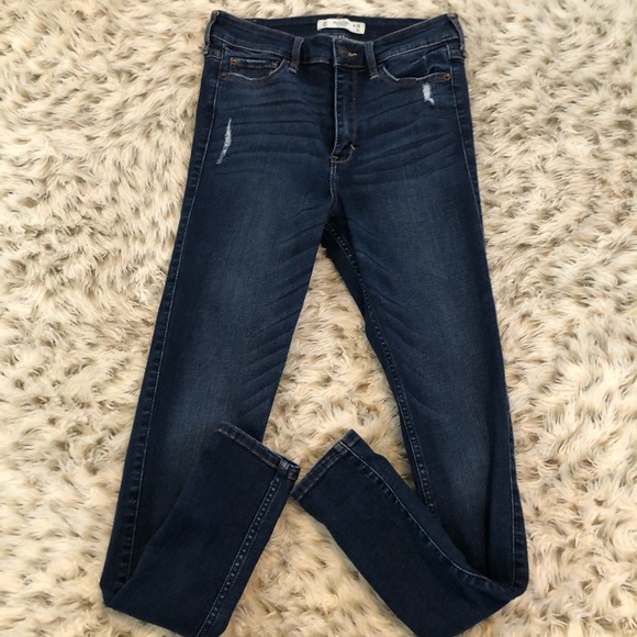 Abercrombie and Fitch high waisted skinny jeans - Picture 5 of 6